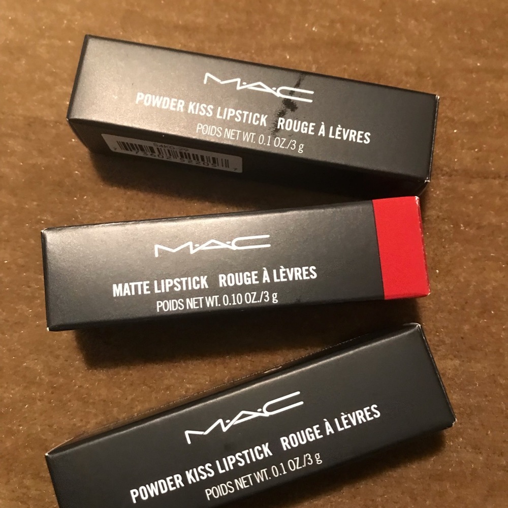 NEW… MAC lipsticks